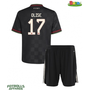 Bayern Munich Michael Olise #17 Tredjeställ Barn 2025-26 Kortärmad (+ Korta byxor)